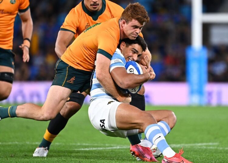 Rugby Championship: los Pumas derrotaron a Australia en la última jugada del partido