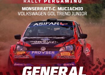 Sebastian Monserratt y Claudio Muciachio, lideran en Pergamino