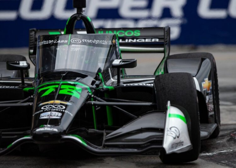 Agustín Canapino repitió su mejor resultado en la IndyCar en el circuito callejero de Toronto