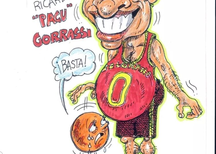 Pacu Gorrassi y su vuelo al cielo del Basquet Nicoleño