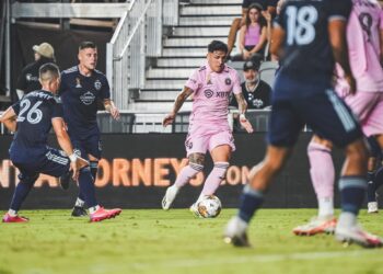 Sin Lionel Messi por primera vez desde su fichaje, el Inter Miami venció al Sporting Kansas City por la MLS