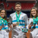 TENIS: DIAZ ACOSTA SE LLEVÓ EL ORO; CARLÉ, LA PLATA Y RIERA, EL BRONCE