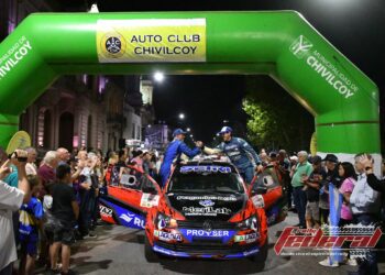 Sebastián Monserrat y Claudio Muciachio campeones de la Junior en el Rally Federal