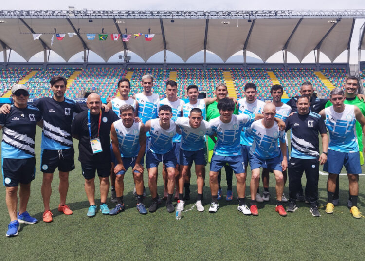 La Delegacion Argentina comienza su camino en los Juegos Parapanamericanos!
