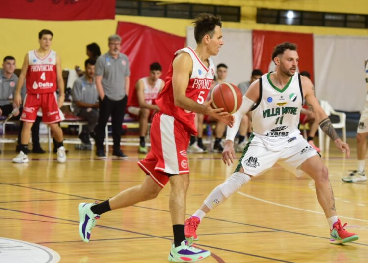 Se recupero Provincial de la mano de Santiago López que fue la figura con 20 de valoración.