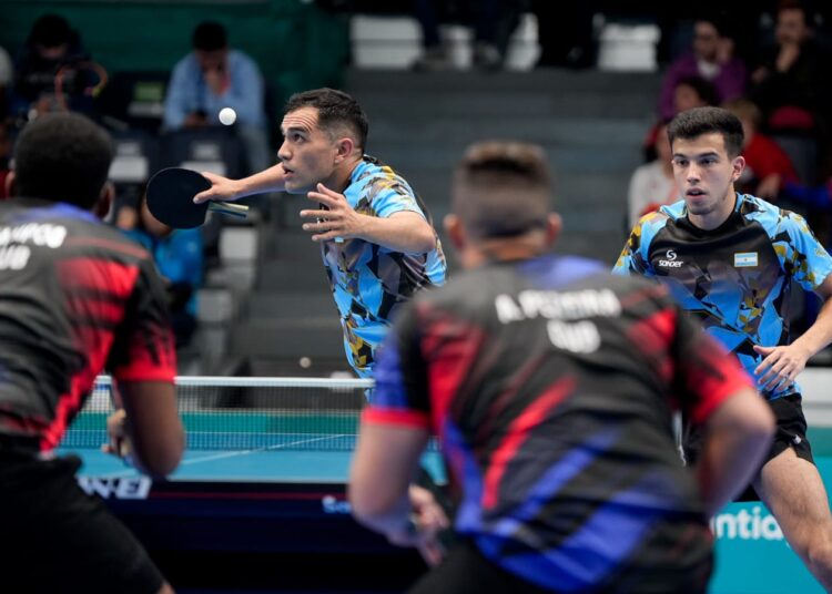 TENIS DE MESA: CIFUENTES-ALTO, MEDALLA DE BRONCE EN EL DOBLE MASCULINO