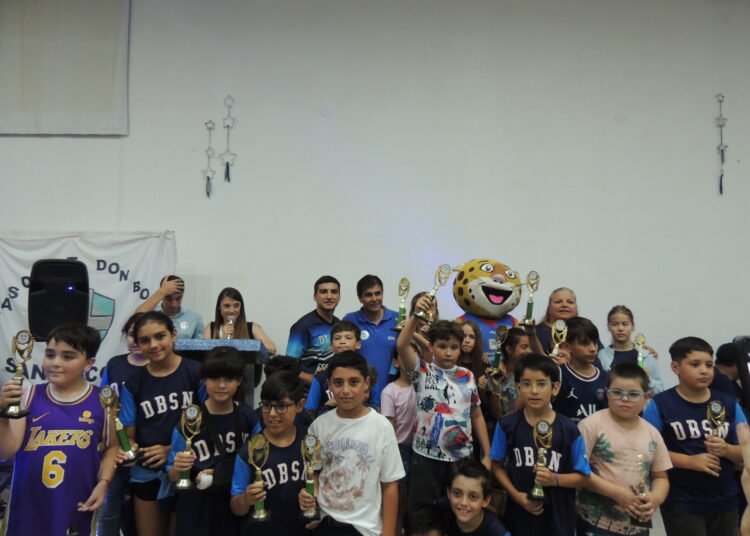 El Basquet de Don Bosco tuvo su fiesta de despedida del 2023