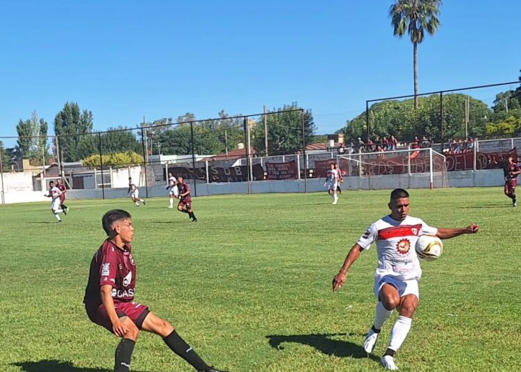 El granate le gano a General Rojo y es puntero junto a Belgrano y 12 de Octubre