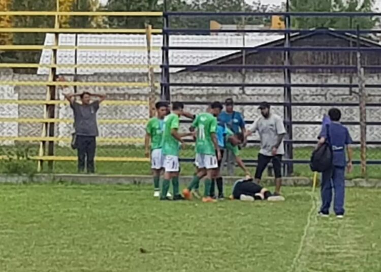 Por la agresion a Ampoli se suspendio Argentino y Regatas