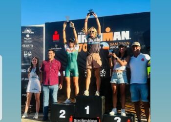 Cecilia Rubianes primera en el Iron Man 70.3 de San Juan