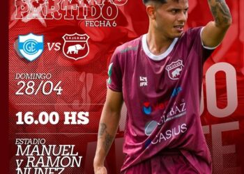 Defensores este domingo ante Gimnasia en Entre Rios