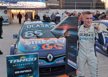 Hijo del campeón. Tiago Pernía fue el ganador del Gran Premio Juan María Traverso de TC2000