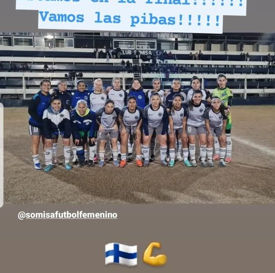 Somisa en el Femenino es el primer finalista del Apertura