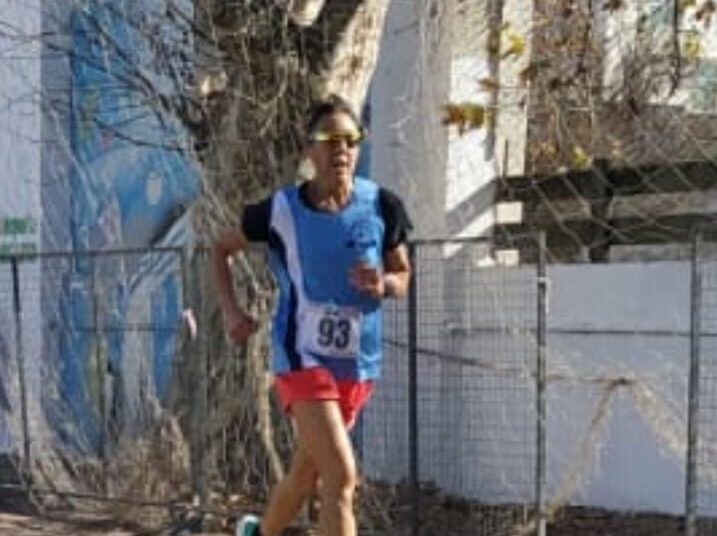 Nora Rasetto quebro 2 record Argentino en el campeonato Nacional de Ruta