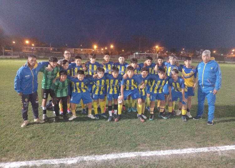 12 de Octubre goleo en Rojas en la Sub13 y Sub 15