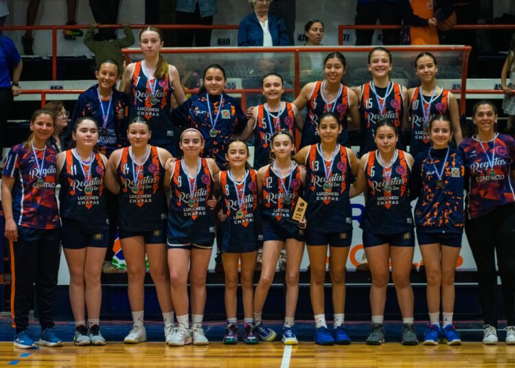 Regatas San Nicolás es el campeón invicto de La Liga Federal U12 Femenina