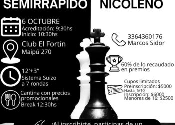Virgillito imparable en el Mayor Nicoleño 2024: Quarti lidera el Torneo Paralelo