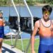 Buenas actuaciones de los remeros del club Regatas en la pista de Tigre