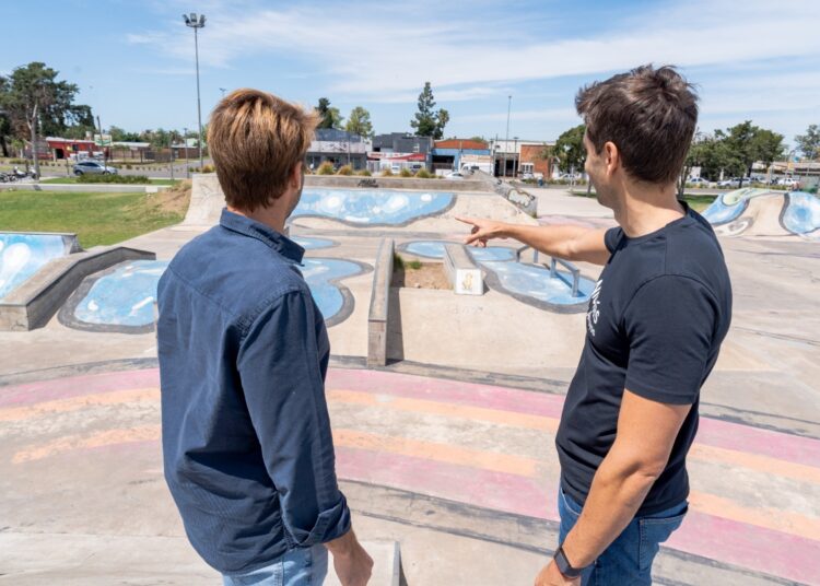 LA MUNICIPALIDAD RENUEVA EL SKATEPARK SAN NICOLÁS