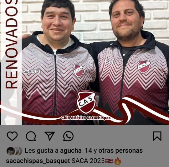Sacachispa renovo con Paez y su cuerpo tecnico para el 2025