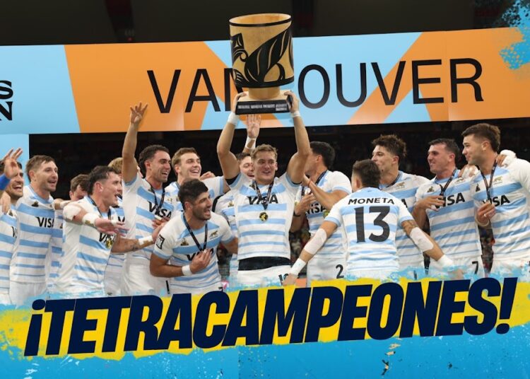 Los Pumas 7 campeones en Vancouver