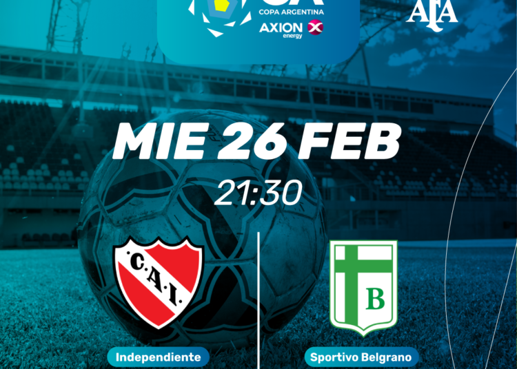 COPA ARGENTINA: MAÑANA COMIENZA LA VENTA DE ENTRADAS PARA EL PARTIDO DE INDEPENDIENTE 