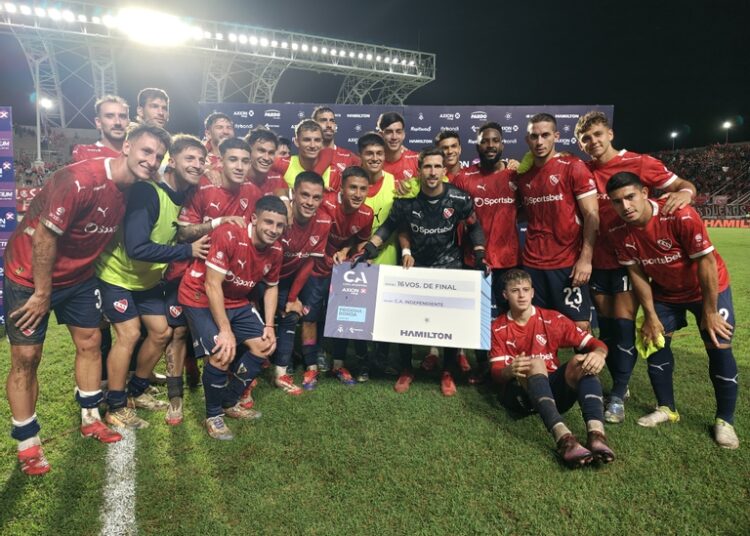 Independiente avanzó en la Copa Argentina tras vencer a Sportivo Belgrano