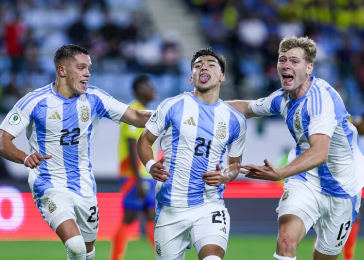 La Selección Argentina Sub-20  y el nicoleño Valente Pierani clasificó al Mundial de Chile 2025