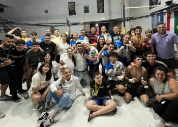 Gran fiesta del Kickboxing en San Nicolas