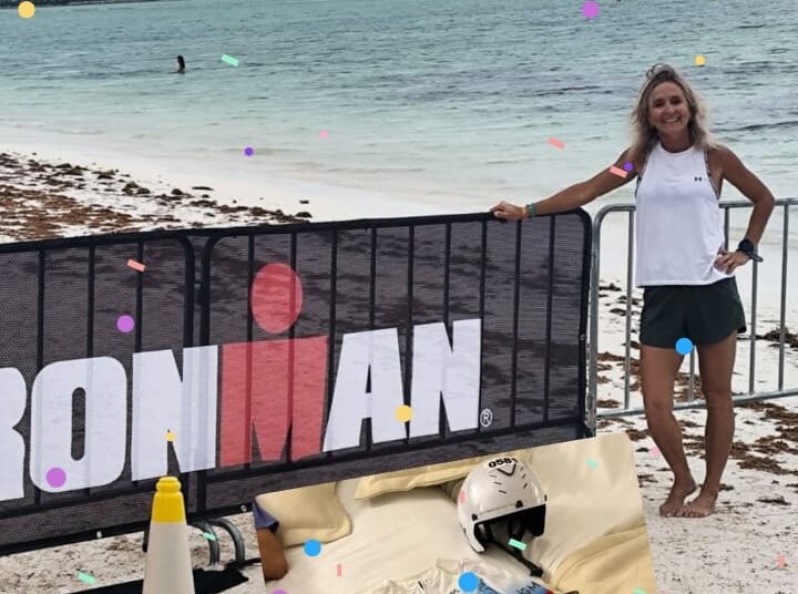 Cecilia Rubianes brilló en el Ironman 70.3 de Punta Cana