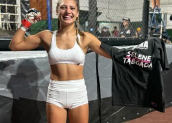 SELENE TABOADA firmo contrato internacional y peleara en Chile