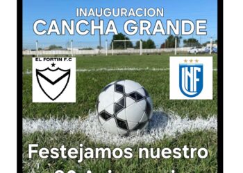 El Fortín inaugura su nueva cancha y celebra su 80º aniversario
