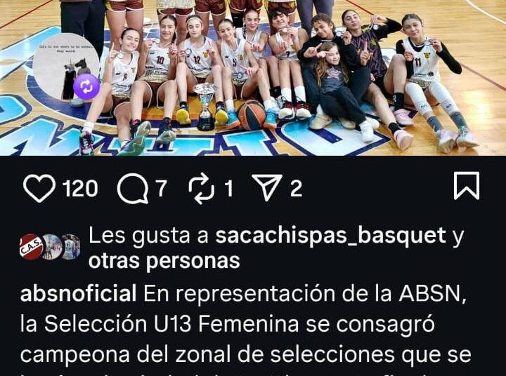 Básquet: San Nicolás Sub-13 femenino clasificó al Provincial con puntaje ideal
