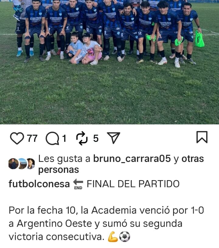 Conesa ganó y sigue en alza