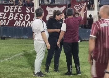 Incidentes y suspensión en el clásico de Ramallo