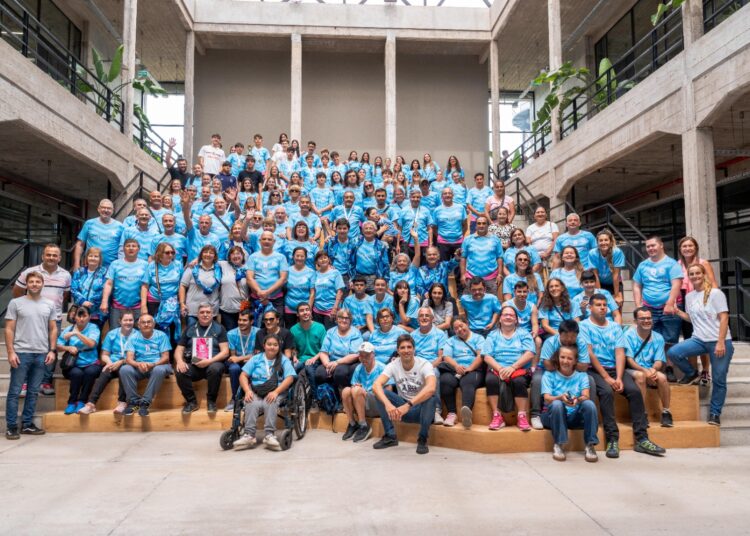 EL INTENDENTE RECIBIÓ A LOS COMPETIDORES DE LOS JUEGOS BONAERENSES 2025