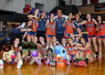 Regatas hizo historia: campeonas de la Liga Federal Formativa U13