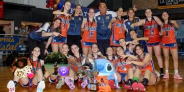 Regatas hizo historia: campeonas de la Liga Federal Formativa U13
