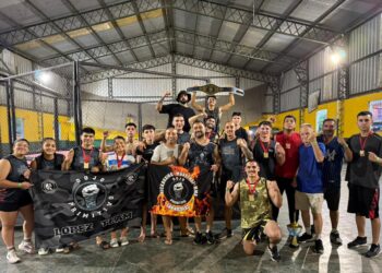 Gran cierre de año en el evento internacional de Garín en MMA, kickboxing y Boxeo