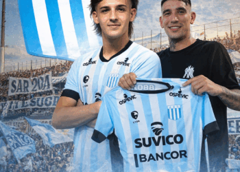 El arquero nicoleño Valentín Dutruel será compañero de Ricardo Centurión en Racing de Córdoba