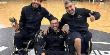 Adolfo Berdún, orgullo nicoleño: semifinalista de la Champions League de básquet en silla de ruedas