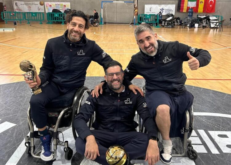 Adolfo Berdún, orgullo nicoleño: semifinalista de la Champions League de básquet en silla de ruedas