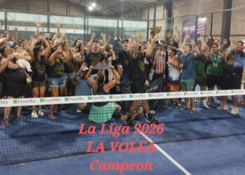 La Volea se consagró campeón de La Liga de Pádel