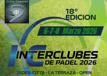 Todo listo para la 18ª edición del Interclubes de Pádel – Copa Daimon