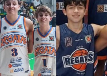 Gregorio Bengolea, Franco Velázquez y Juan Campomar en la Pre seleccion de la Rosarina U17