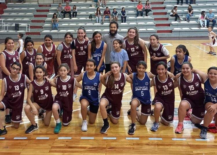 Básquet femenino ABSN: jornada completa desde U13 hasta Primera