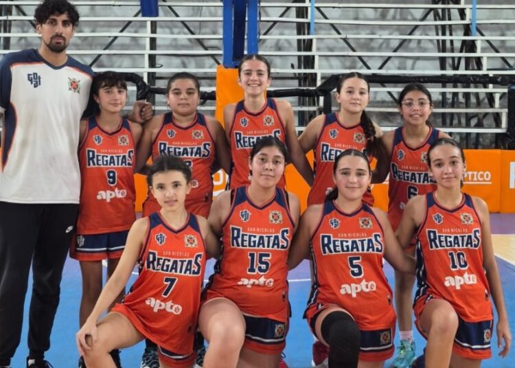 Se jugó una nueva jornada del básquet femenino de la ABSN con amplia actividad en todas las categorías