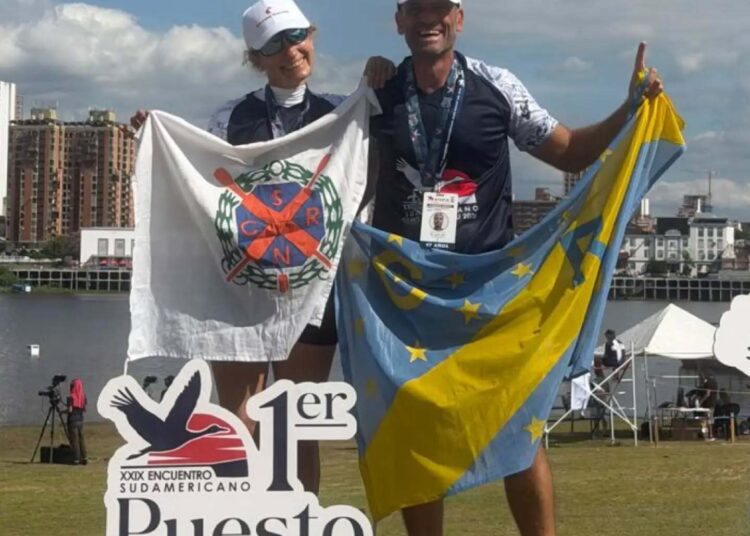 Gran actuación de Regatas en el Sudamericano Master de Remo