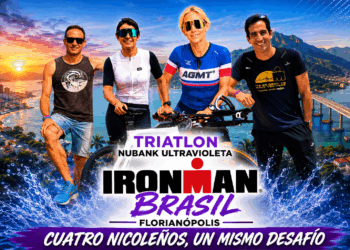 Gran actuación nicoleña en el Ironman Brasil: Cecilia Rubianes brilló con un cuarto puesto