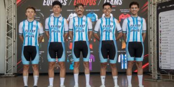 El nicoleño Santiago Gruñeiro en la 11ª edición de la Volta Ciclística Internacional de São Paulo